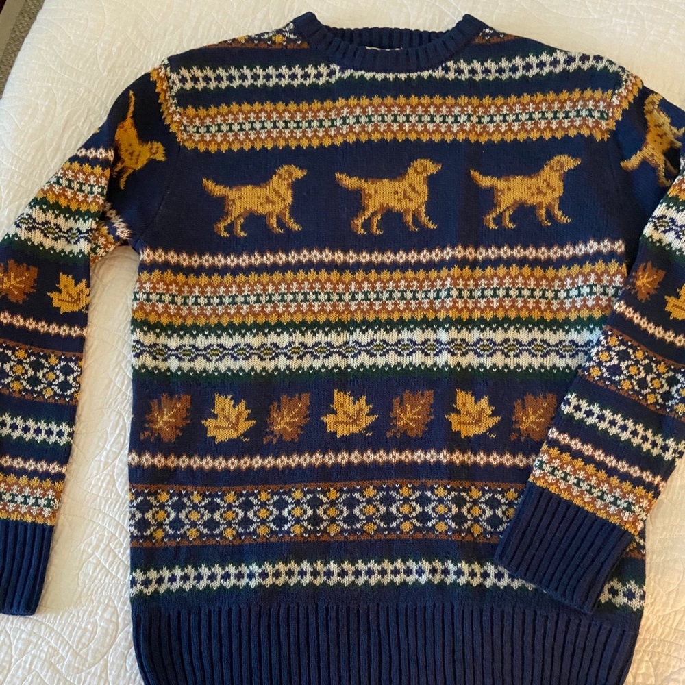 Kiel James Patrick Golden Autumn sweater size S